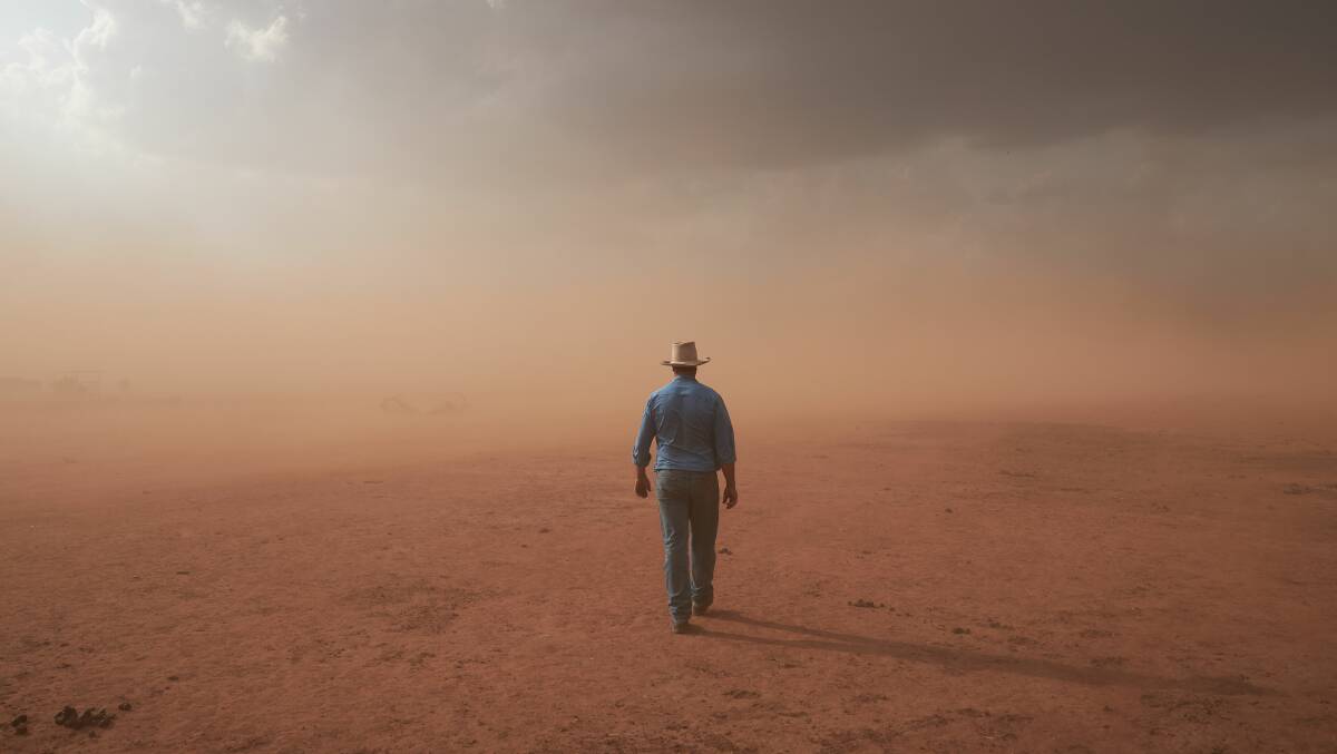 Last year's National Photographic Portrait Prize, Drought Story. Picture: Joel B. Pratley