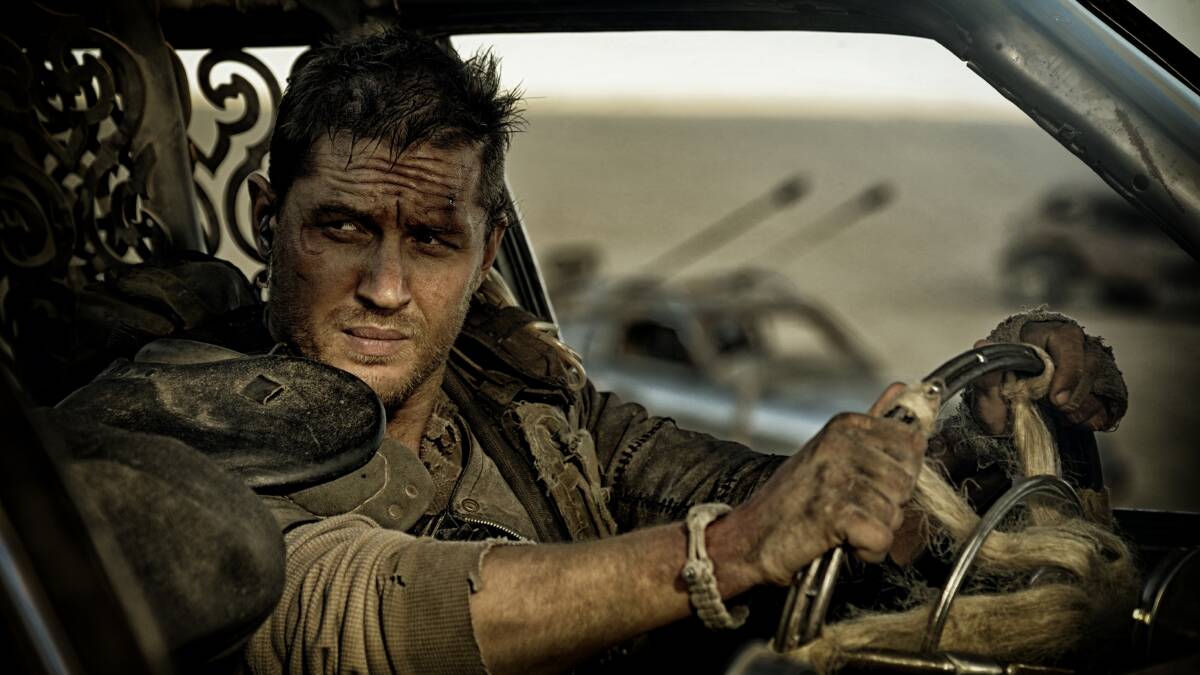 Tom Hardy in Mad Max: Fury Road. Picture: Supplied