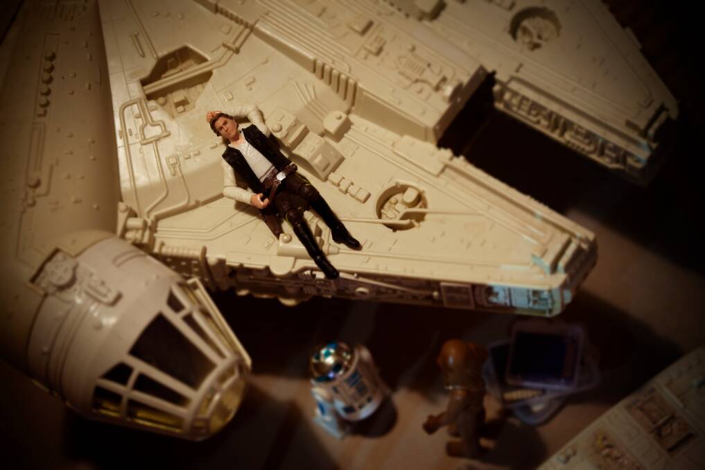 A recreation of a Star Wars scene using vintage figurines. Picture: Shutterstock