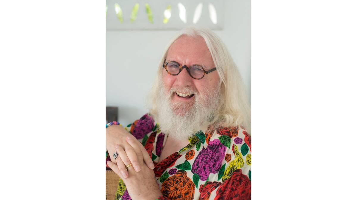 Billy Connolly says it's the colour that brings to life some of his later works. Picture supplied