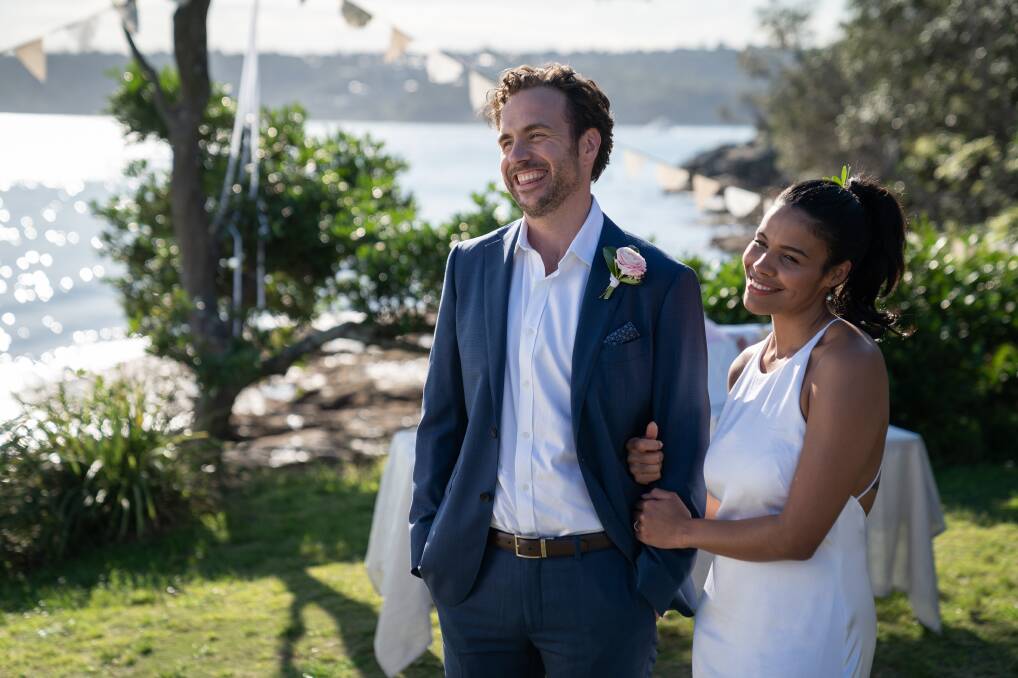 Rafe Spall and Zahra Newman in Long Story Short. Picture: Studiocanal