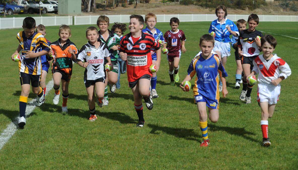 Canberra junior rugby league teams are free to restart training. Picture: Richard Briggs