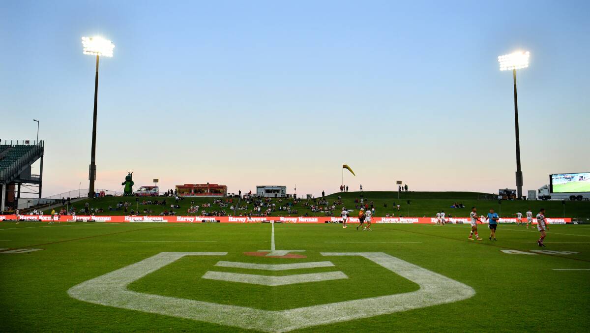 The Wollongong stadium is mainly used for NRL games. Picture: NRL Imagery