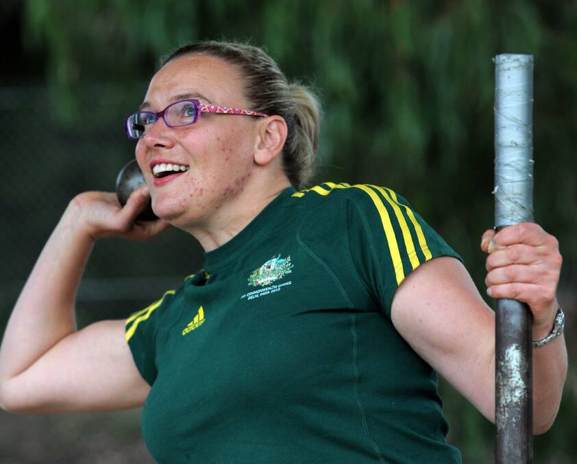 Paralympian Louise Ellery hopes to help others cope with mental health pressures. Picture: Graham Tidy