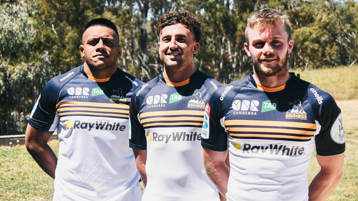 The Brumbies have secured Ray White as their front-of-jersey sponsor.