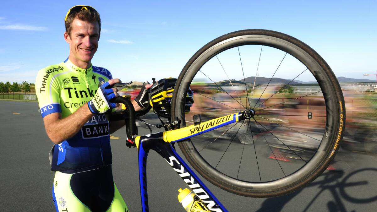 Michael Rogers won three time trial world titles. Picture: Melissa Adams