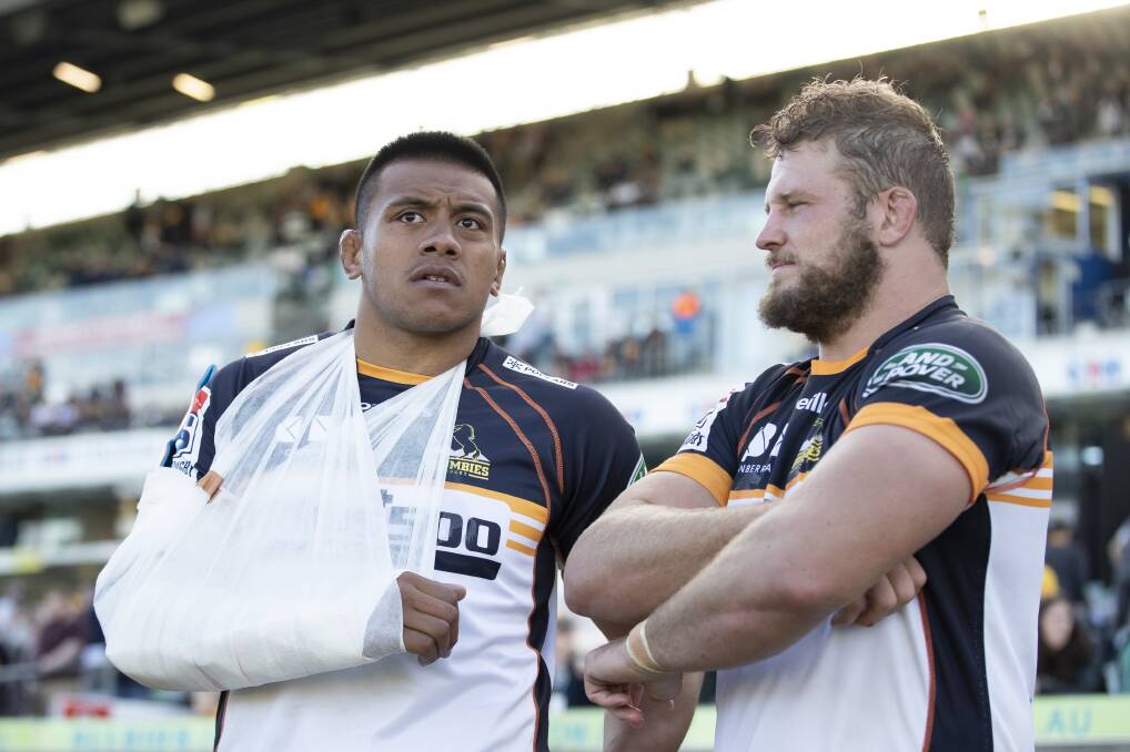 Allan Alaalatoa played just 30 minutes against the Waratahs. Picture: Sitthixay Ditthavong