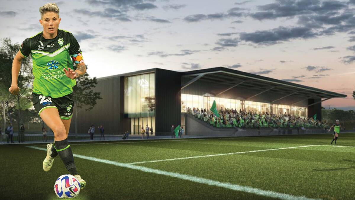Canberra United is hoping to move into a new Home of Football. Picture supplied