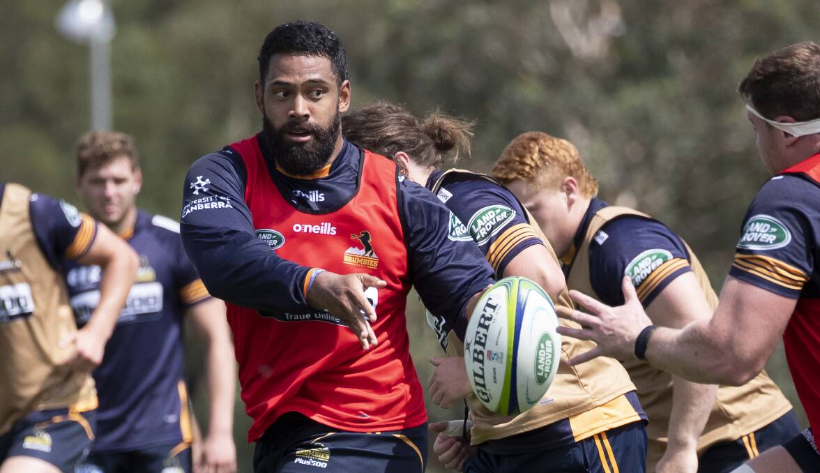 Scott Sio has been ruled out of the Brumbies' clash against NSW. Picture: Sitthixay Ditthavong