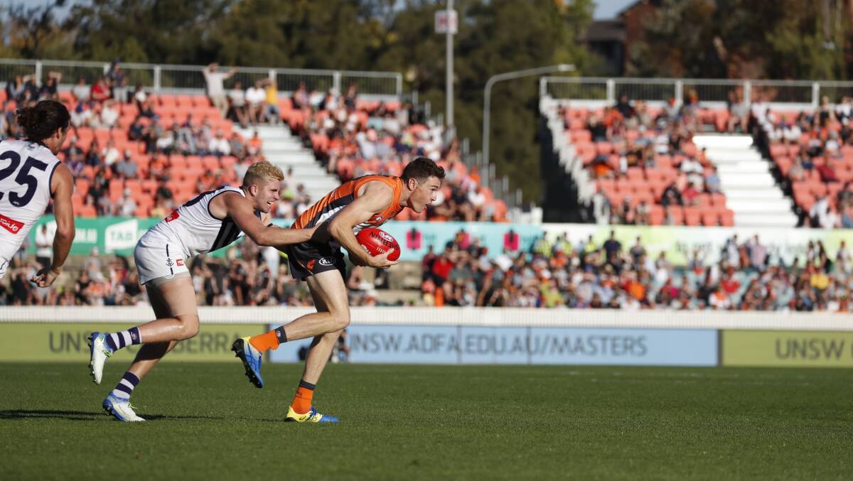 The Giants are in the final season of their 10-year deal to play in Canberra. Picture: Sitthixay Ditthavong