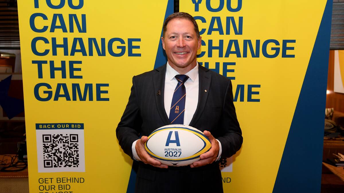 Wallabies great Phil Kearns is leading Australia's World Cup 2027 bid. Picture: Getty Images