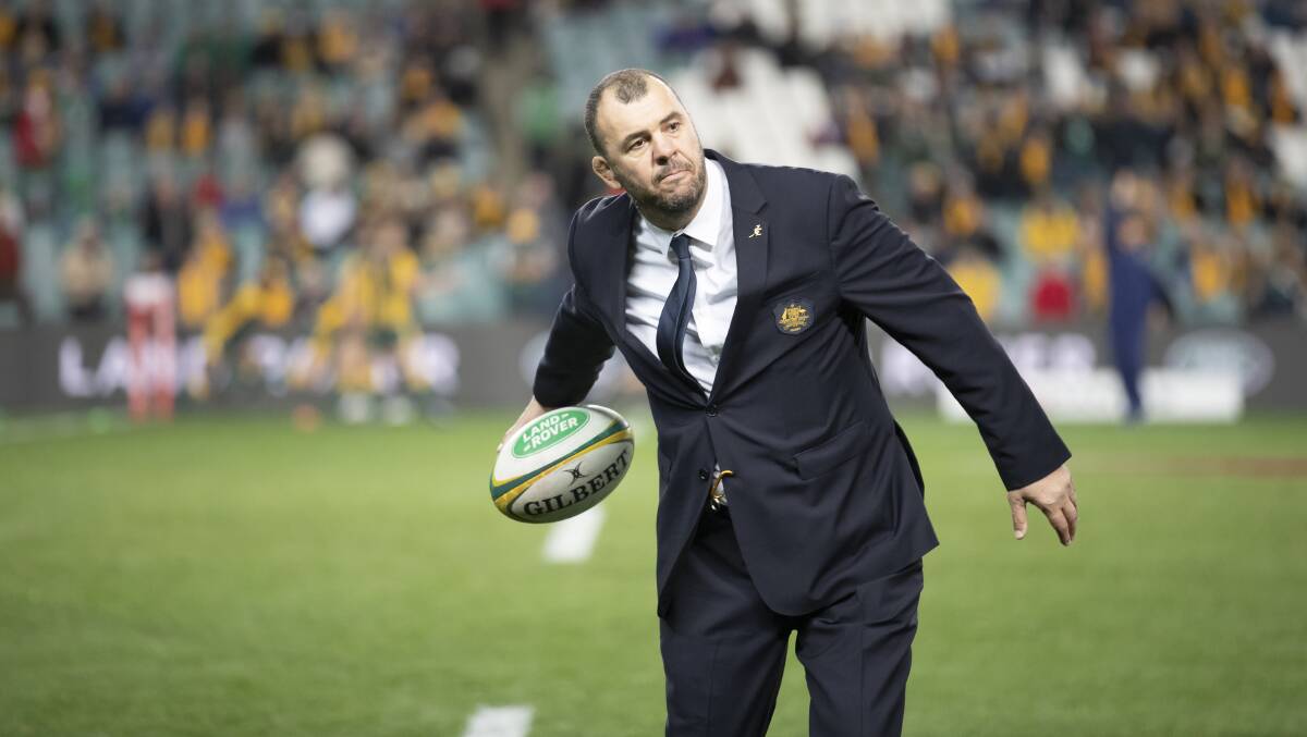 Former Wallabies coach Michael Cheika is now part of Argentina's staff. Picture: Sitthixay Ditthavong