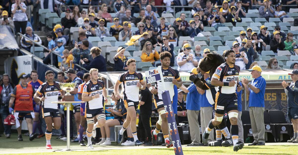 The Brumbies hope they will get to play in front of a crowd again this year. Picture: Sitthixay Ditthavong