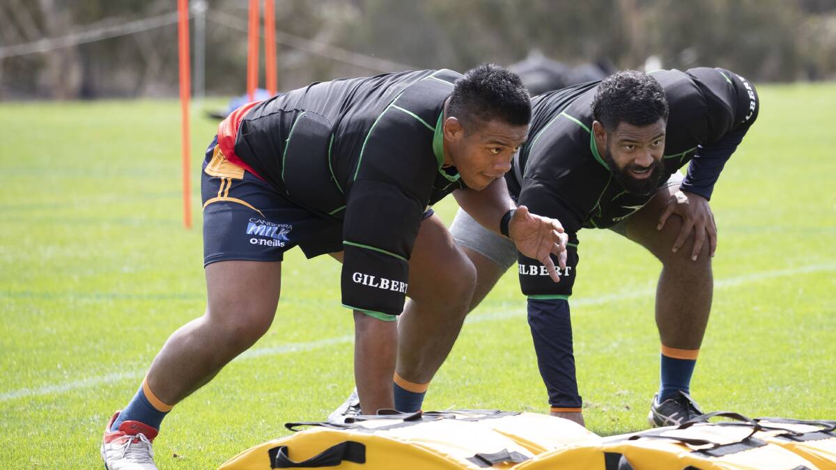 A prop revolution: How will law variations affect the Brumbies' front-rowers? Picture: Sitthixay Ditthavong