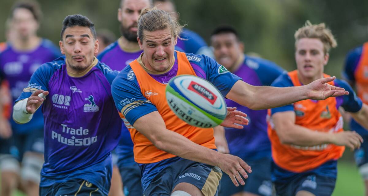 Former Brumby Ben Hyne is set to make his Sunwolves debut. Picture: Karleen Minney