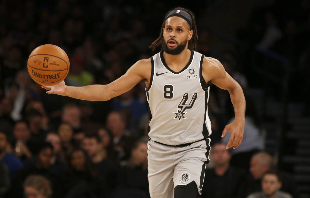 Patty Mills is hoping the Spurs get a chance to finish off their season. Picture: Getty Images