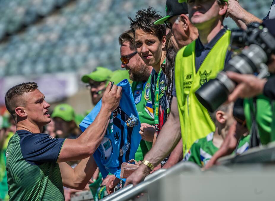 The Canberra Raiders' NRL season-opener will go ahead as planned. Picture: Karleen Minney
