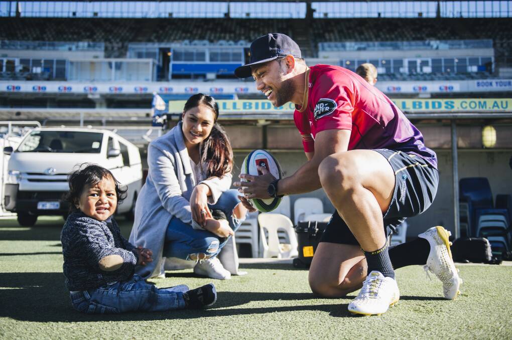 Christian Lealiifano was the inspiration of the decade and the only player to remain at the club for all 10 seasons. Picture: Rohan Thomson
