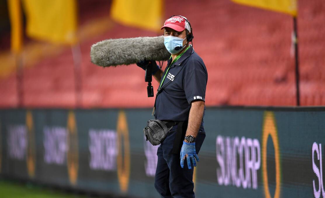 The NRL made its comeback on Thursday night - facemasks and all. Picture: NRL Images