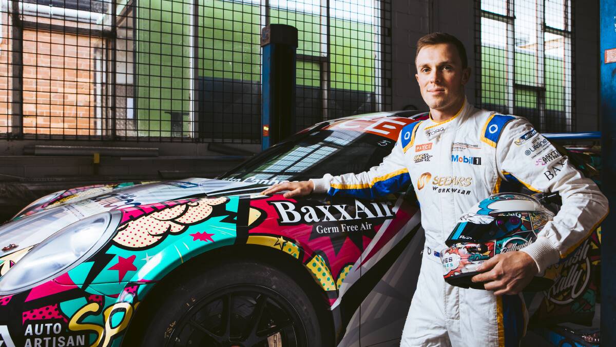 Cameron Hill is set to race at the Bathurst 1000. Picture: Jamila Toderas