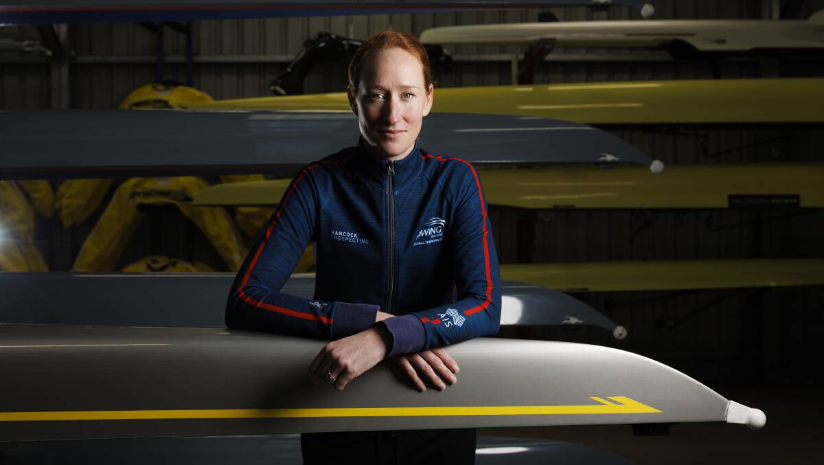 Two-time Olympian Sarah Cook is the new Rowing Australia chief executive. Picture by Keegan Carroll