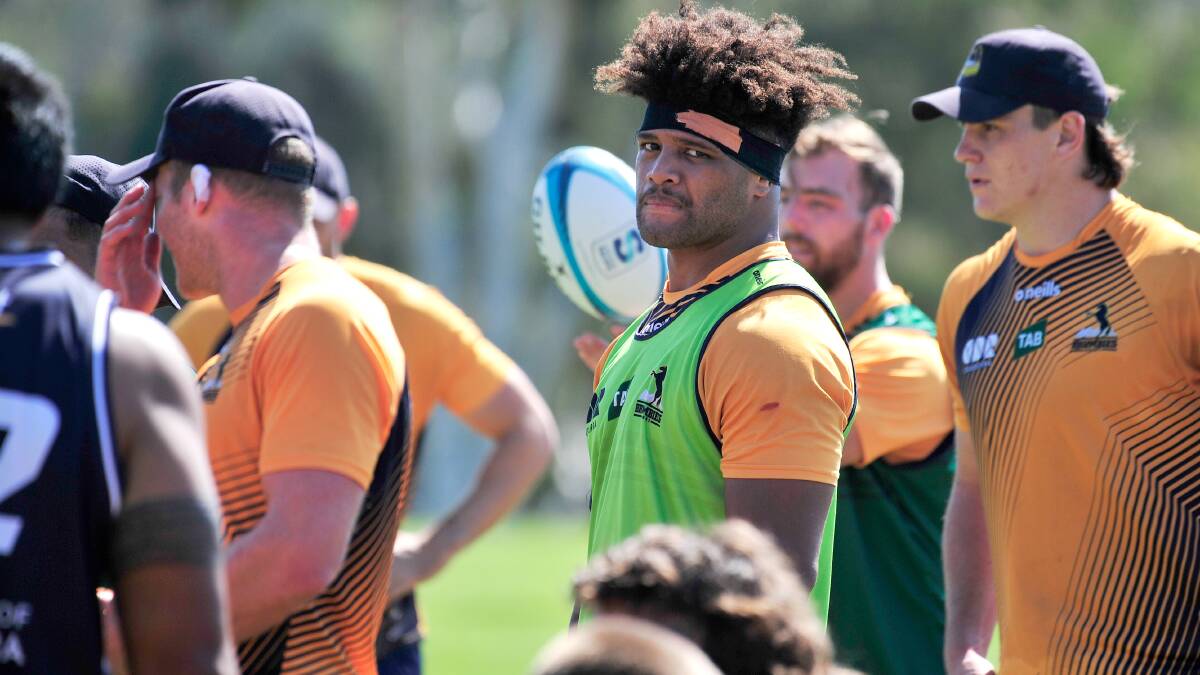 Rob Valetini was one of 15 Brumbies picked in the Wallabies squad. Picture: James Croucher