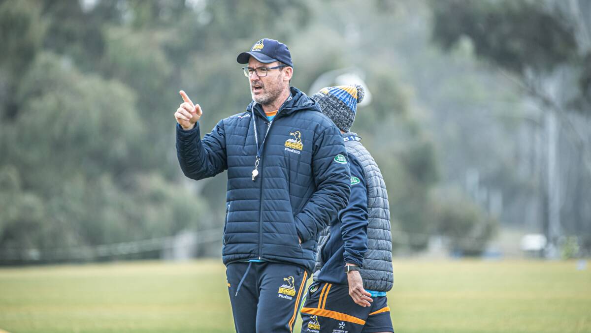 Brumbies coach Dan McKellar says motivation will be easy this year. Picture: Karleen Minney