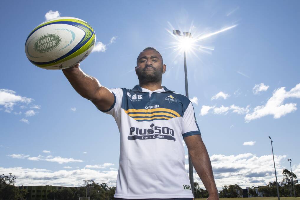 Tevita Kuridrani signed a one-year contract extension last season. Picture: Sitthixay Ditthavong