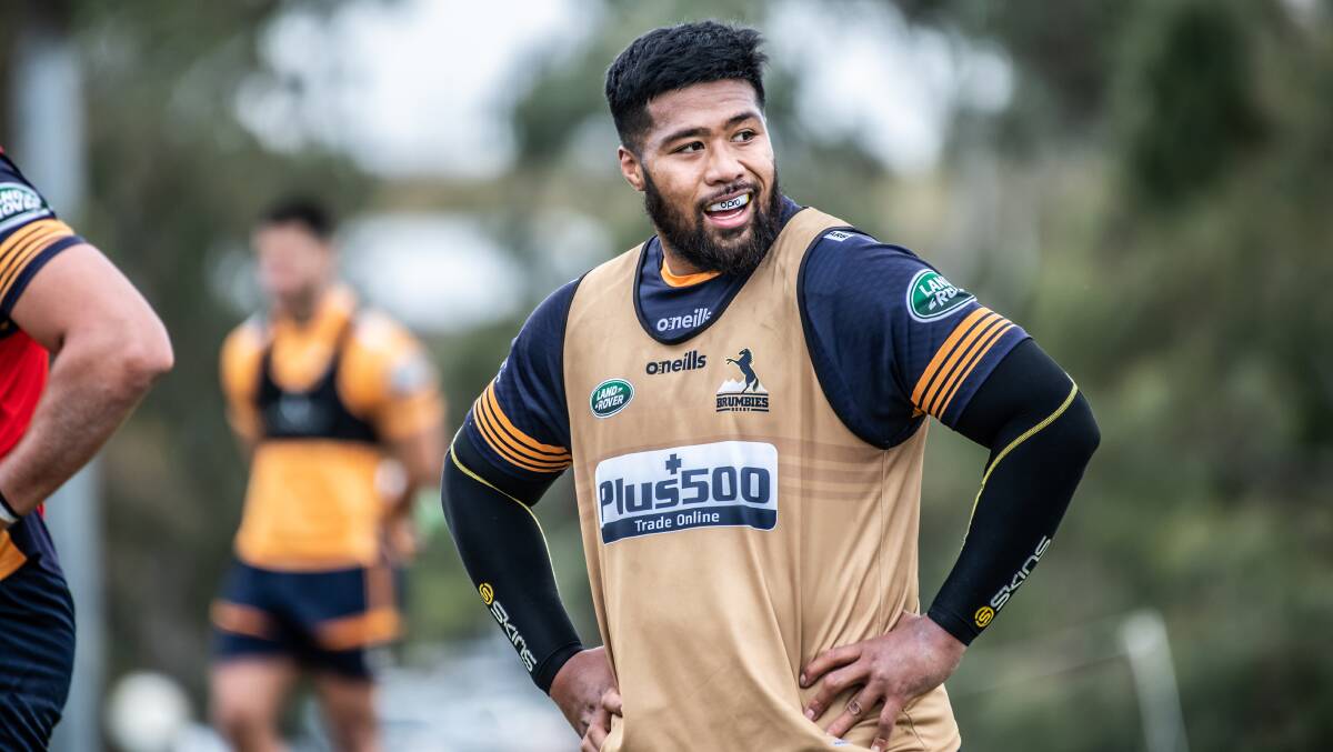 Folau Fainga'a is ready to make his comeback from a foot injury. Picture: Karleen Minney