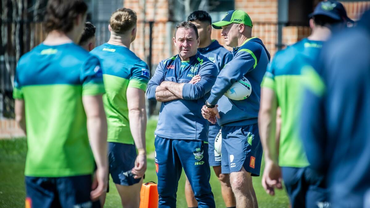 Ricky Stuart's men snuck into the finals this year, but they're aiming higher in 2023. Picture by Karleen Minney