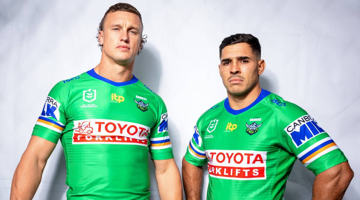 Jack Wighton and Jamal Fogarty were expected to form a key combination. Picture: Sitthixay Ditthavong