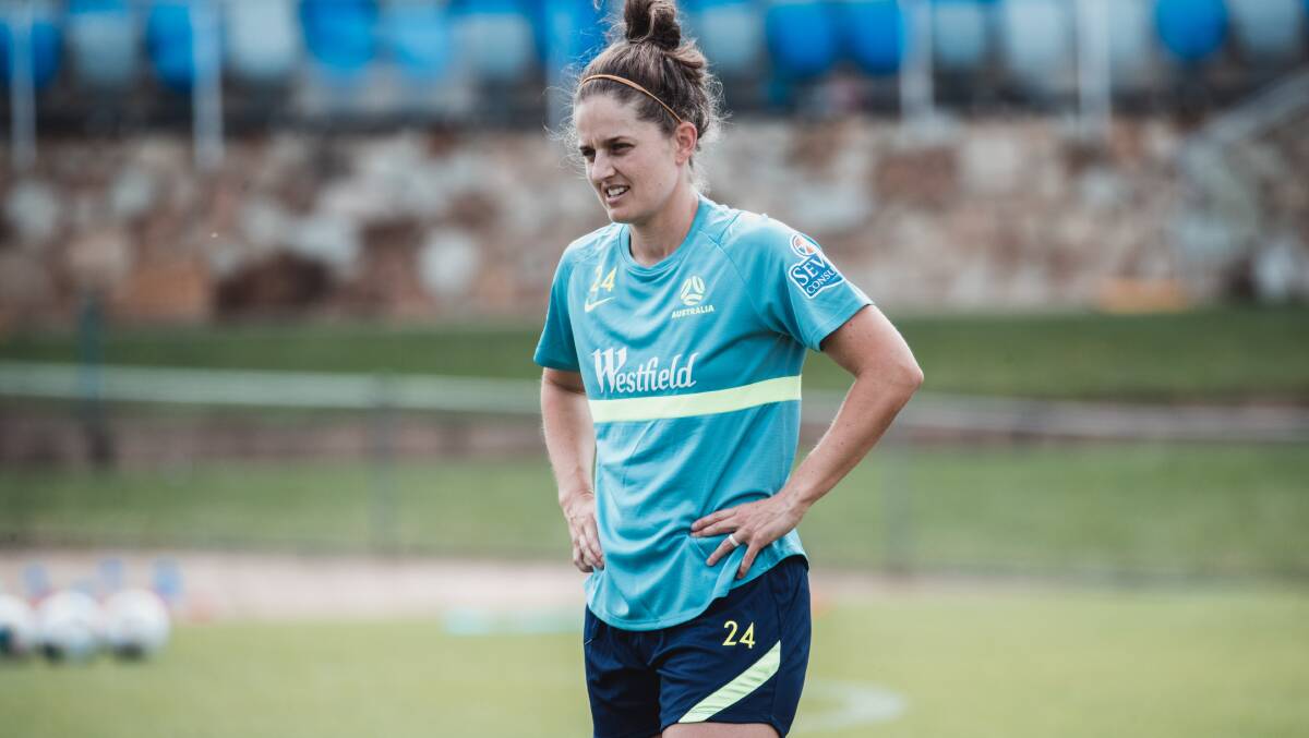 Ellie Brush has signed a new deal with Canberra United. Picture: Supplied