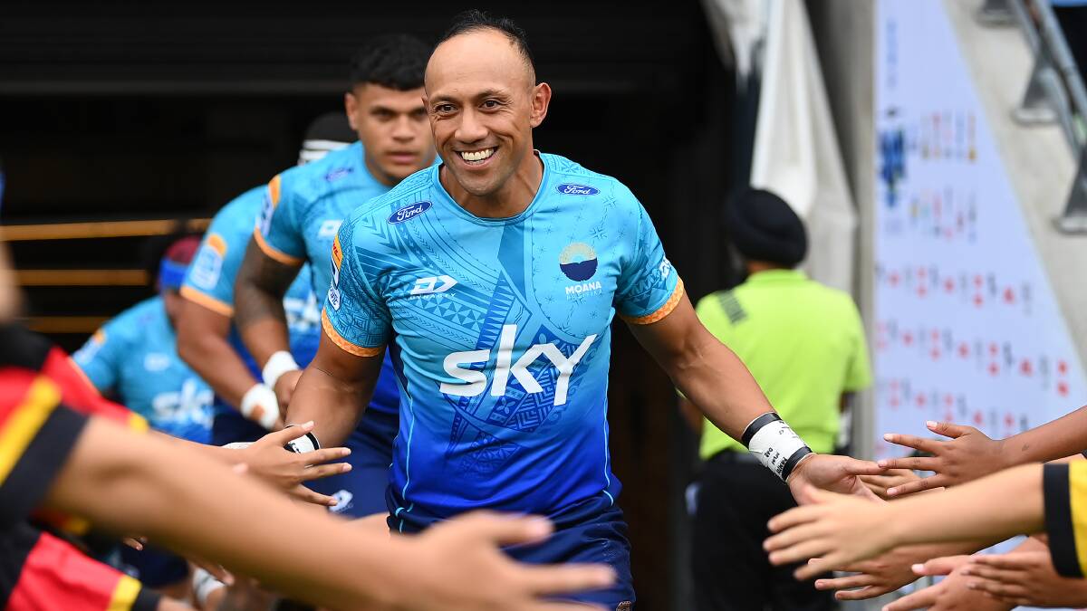 Christian Leali'ifano will be back at Canberra Stadium this week, but he'll be wearing different colours for the first time. Picture Getty Images