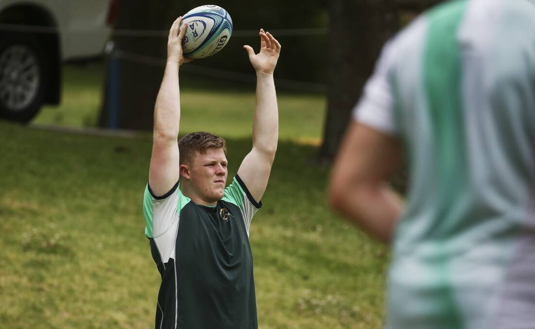 Billy Pollard is rated as a hooker on the rise. Picture: Karen Watson/RugbyAU Media