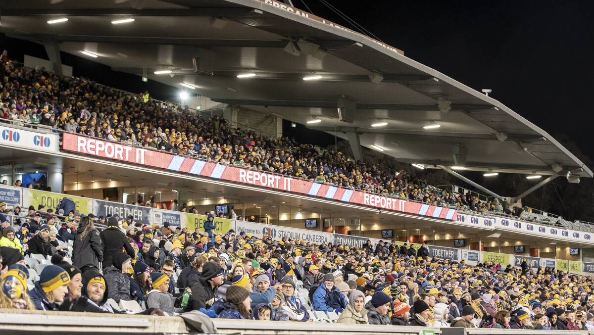 The Brumbies and Raiders both want a new stadium in Civic. Picture: Sitthixay Ditthavong