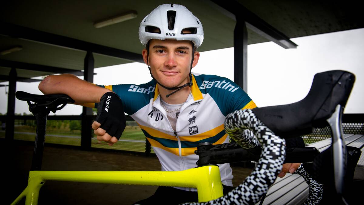 Cameron Rogers won a national title last week and will make his Tour Down Under debut this week. Picture: Elesa Kurtz