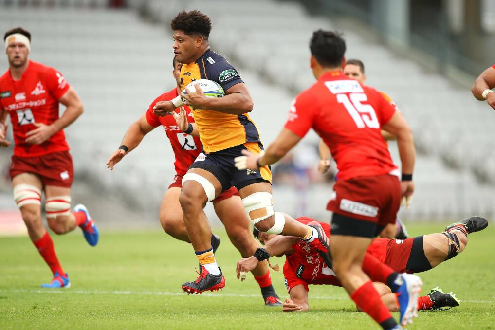 Rob Valetini was in devastating form against the Sunwolves. Picture: Getty Images