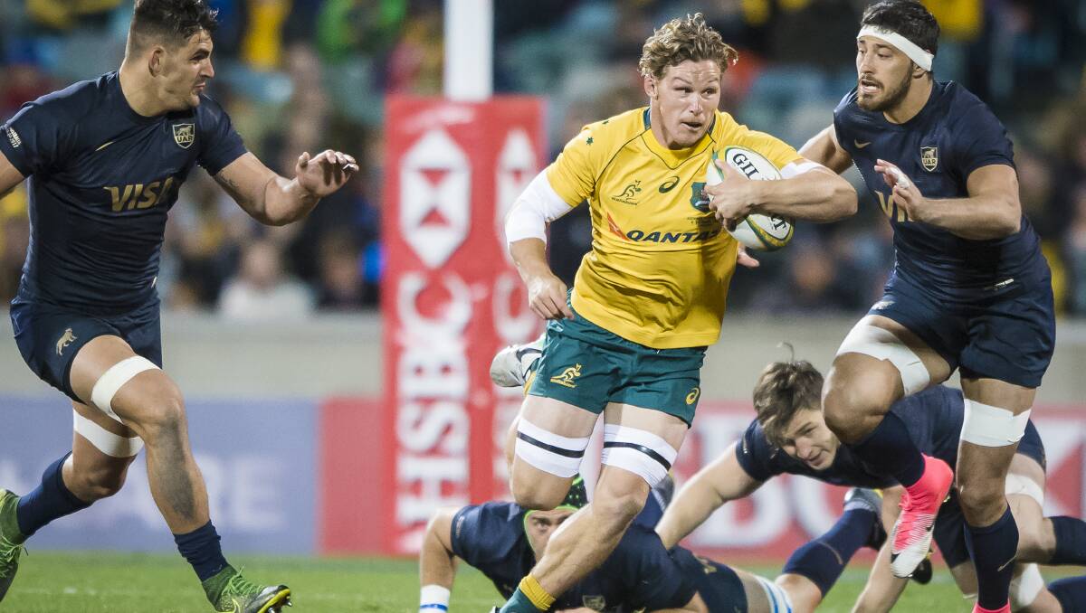 Michael Hooper could rejoin the Wallabies. Picture by Sitthixay Ditthavong