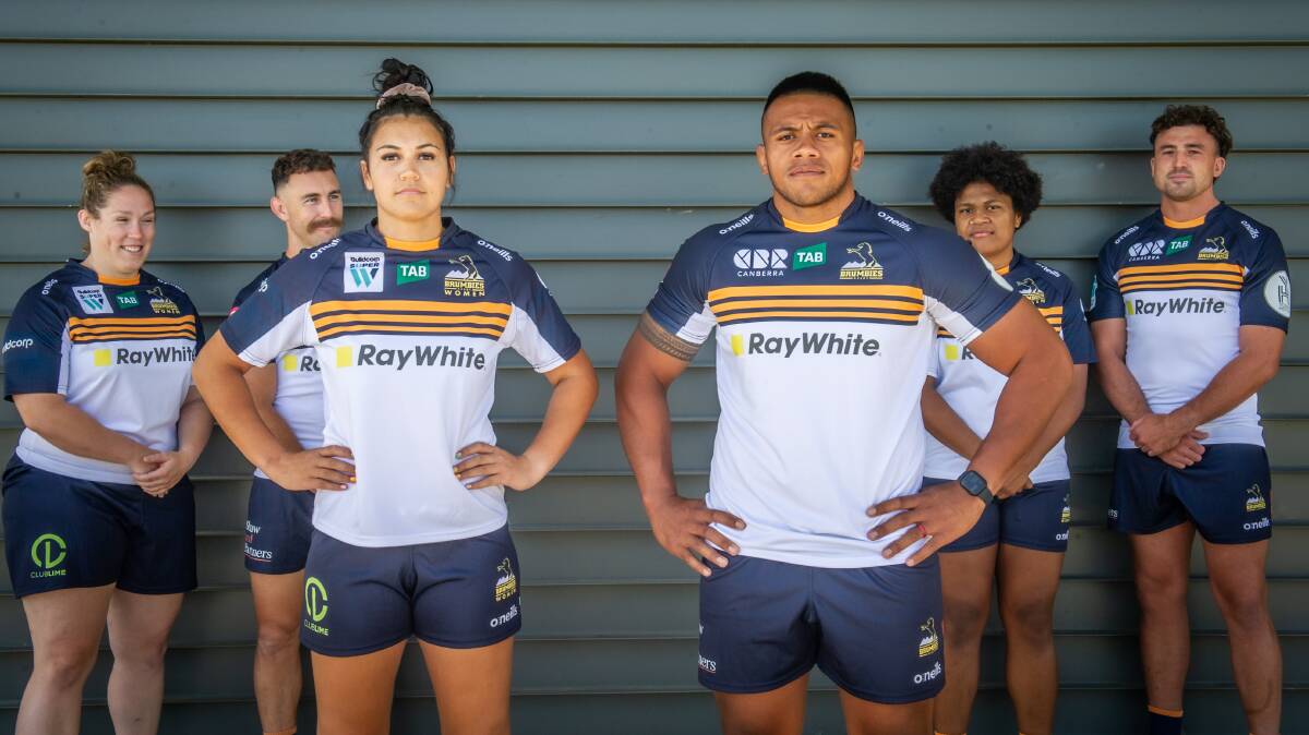 The Brumbies have a new jersey sponsor after finalising a deal on the eve of the season. Picture: Karleen Minney