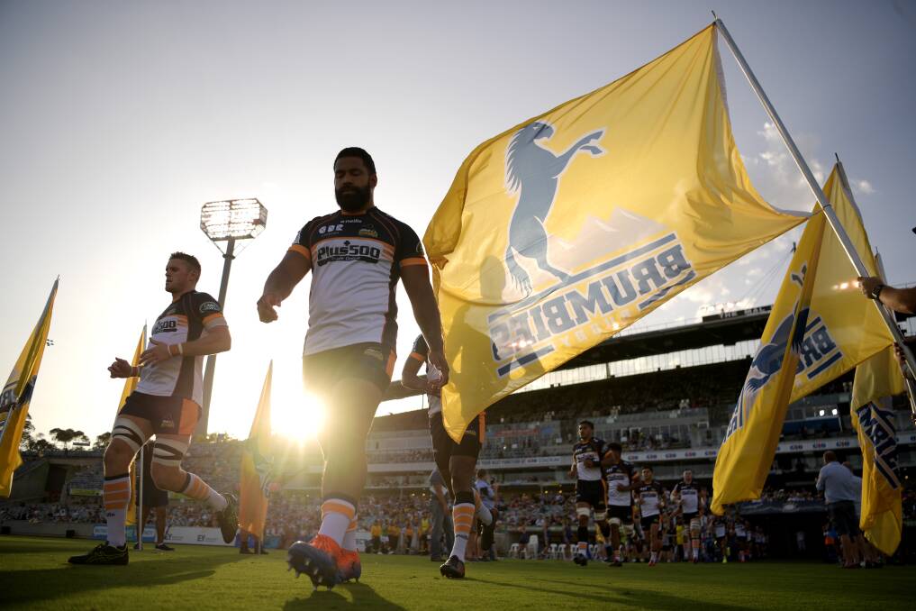 The Brumbies will get to start the new season at home when they play the Rebels on Saturday. Picture: Getty Images