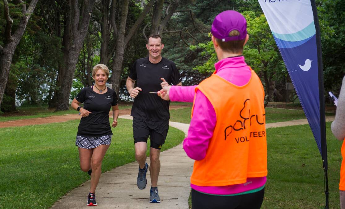 Parkrun will make its Canberra comeback this weekend. Runners will be separated by speed. Picture: Elesa Kurtz
