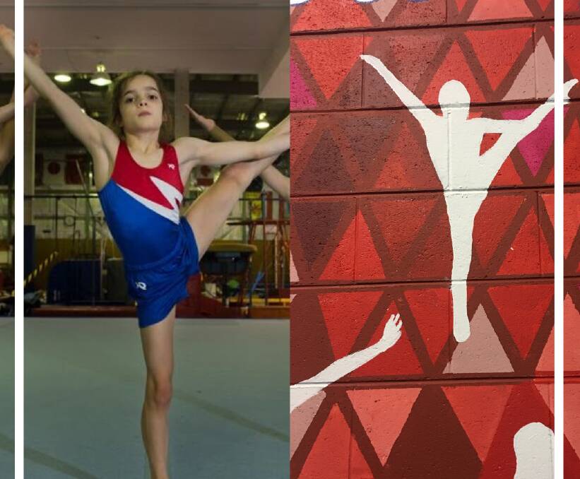 Woden Valley Gymnastics set their athletes a 'Quarantine Olympics' task. Picture: Supplied