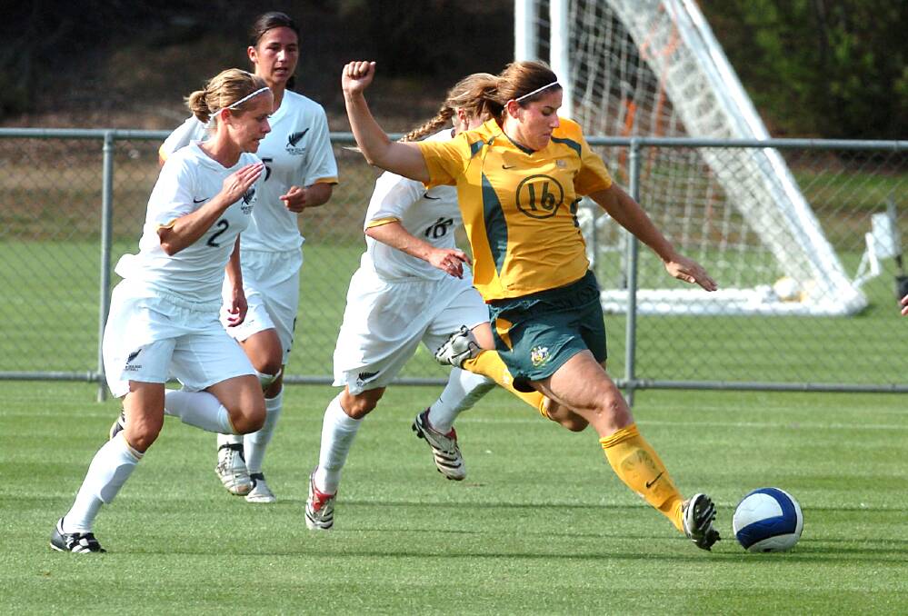 The Matildas haven't played in Canberra since 2013, when they played New Zealand at the AIS.
