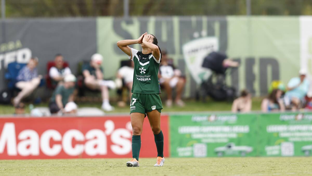 Canberra United is at the bottom of the ladder, but has record memberships and crowds this year. Picture by Keegan Carroll