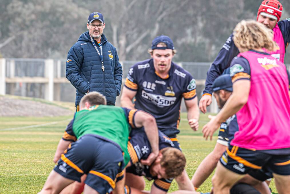 Dan McKellar will lead the Brumbies into a Super Rugby restart on Saturday night. Picture: Karleen Minney