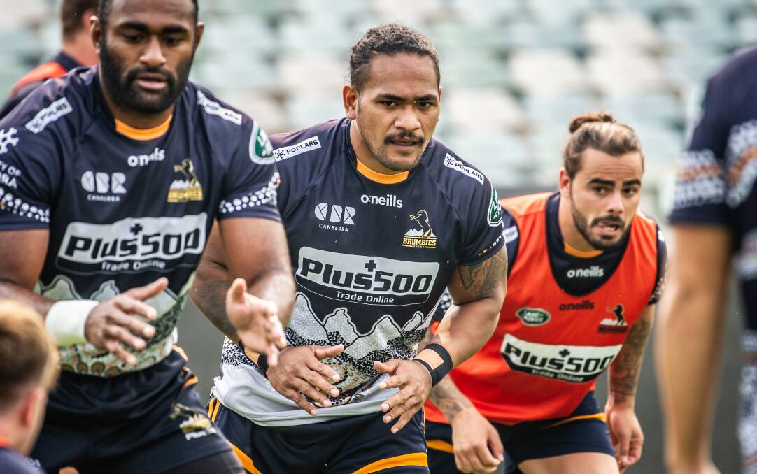 Solomone Kata has been a Brumbies' back-line weapon this year. Picture: Karleen Minney