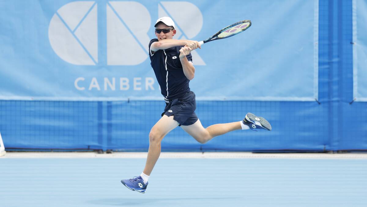 Charlie Camus has left the Tennis Australia Academy. Picture by Keegan Carroll