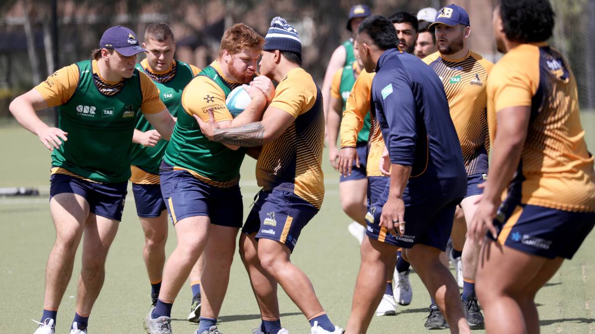 Tom Ross is a product of the Brumbies' development programs. Picture by James Croucher