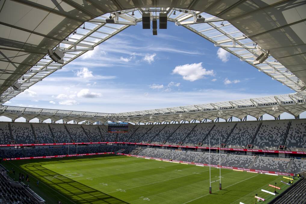 The new Parramatta stadium opened this year. Picture: NRL Images