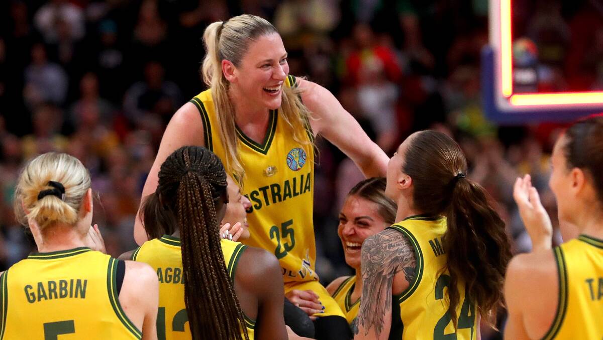 Lauren Jackson scored 30 points in the bronze medal match at the World Cup last year. Picture Getty Images